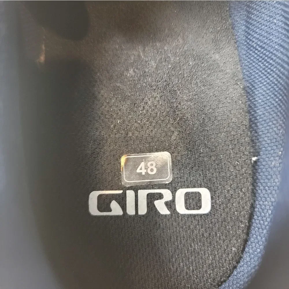 Giro Rumble VR Cycling Shoes EU 48 US 13.5 Blue Vibram SPD MTB Bike